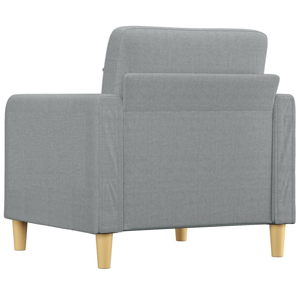vidaXL Πολυθρόνα Taupe 60 εκ. Υφασμάτινη