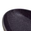 vidaXL Νιπτήρας Οβάλ Μοβ και Γκρι 59 x 40 x 14 εκ. Κεραμικός
