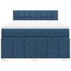 vidaXL &Kappa;&rho;&epsilon;&beta;ά&tau;&iota; Boxspring &mu;&epsilon; &Sigma;&tau;&rho;ώ&mu;&alpha; &Mu;&pi;&lambda;&epsilon; 140x200 &epsilon;&kappa;. &Upsilon;&phi;&alpha;&sigma;&mu;ά&tau;&iota;&nu;&omicron;