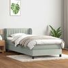 vidaXL &Kappa;&rho;&epsilon;&beta;ά&tau;&iota; Boxspring &mu;&epsilon; &Sigma;&tau;&rho;ώ&mu;&alpha; &Alpha;&nu;&omicron;&iota;&chi;&tau;ό &Gamma;&kappa;&rho;&iota; 100x210 &epsilon;&kappa;. &Beta;&epsilon;&lambda;&omicron;ύ&delta;&iota;&nu;&omicron;