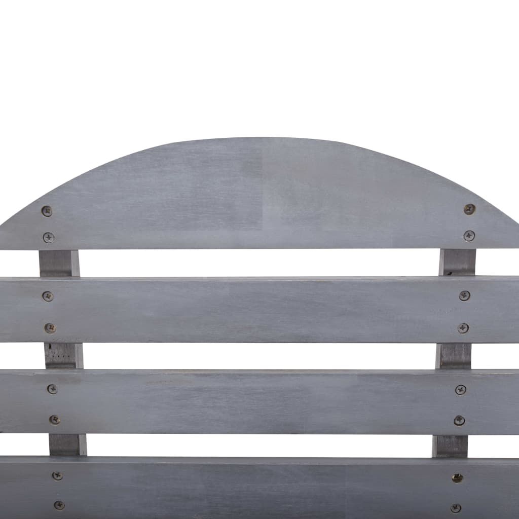 vidaXL Καρέκλα Adirondack Γκρι από Μασίφ Ξύλο Ακακίας