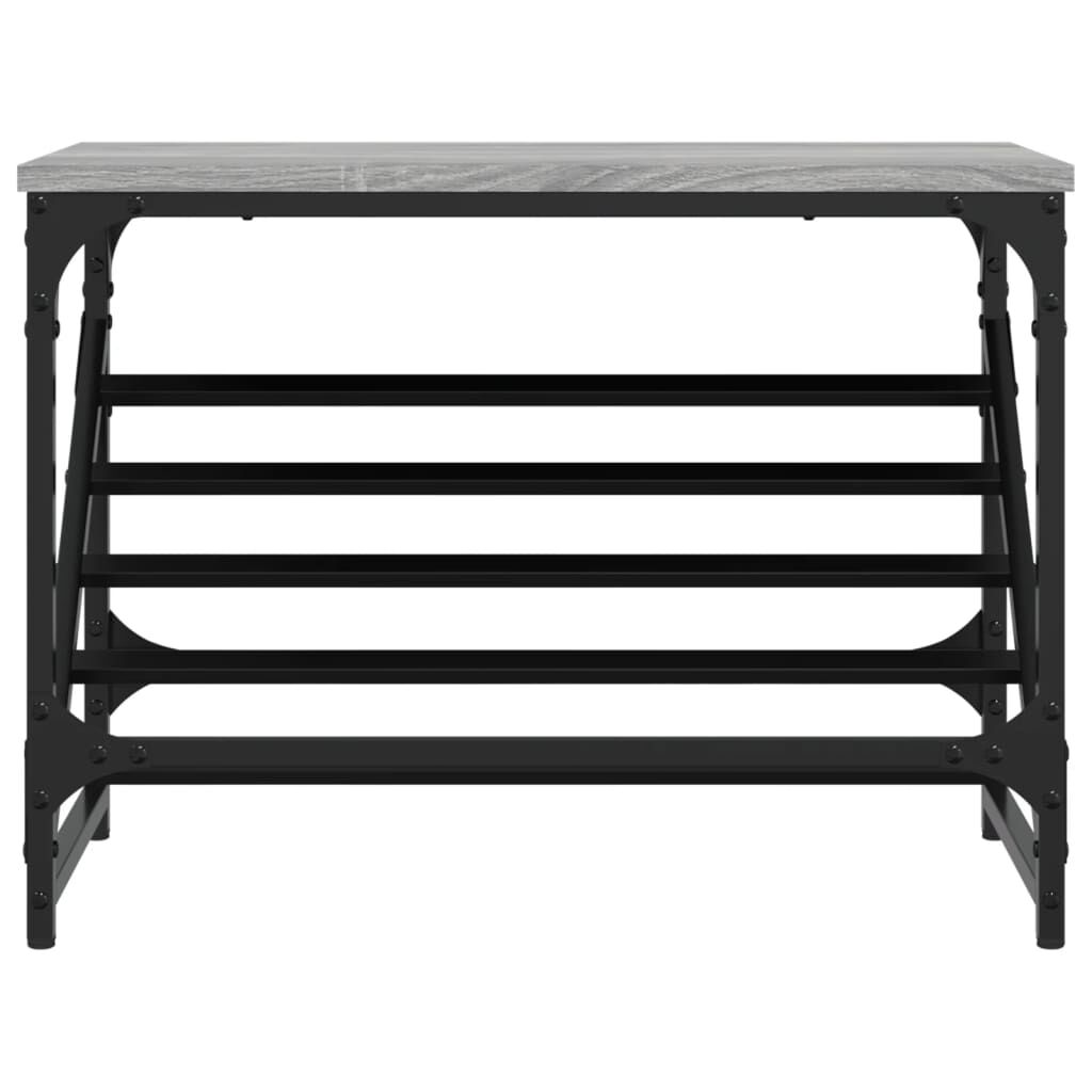 vidaXL Παπουτσοθήκη Γκρι Sonoma 60x30x45 εκ. από Επεξεργασμένο Ξύλο