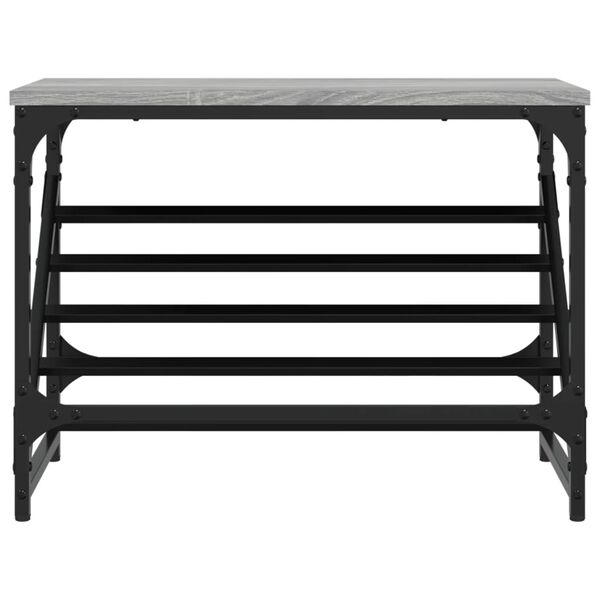 vidaXL Παπουτσοθήκη Γκρι Sonoma 60x30x45 εκ. από Επεξεργασμένο Ξύλο