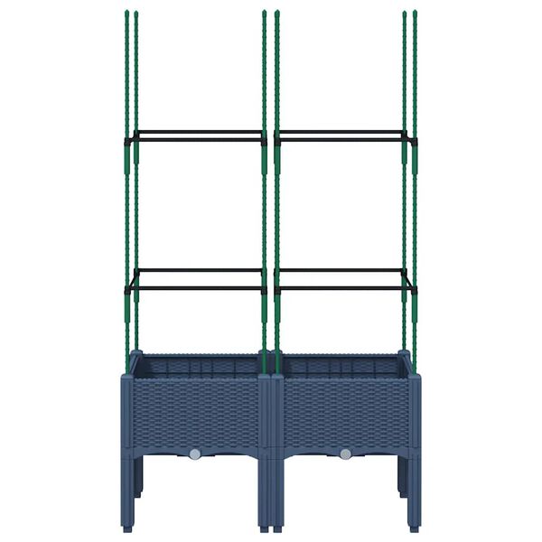 vidaXL &Zeta;&alpha;&rho;&nu;&tau;&iota;&nu;&iota;έ&rho;&alpha; &Kappa;ή&pi;&omicron;&upsilon; &mu;&epsilon; &Kappa;&alpha;&phi;&alpha;&sigma;&omega;&tau;ό &Mu;&pi;&lambda;&epsilon; &Gamma;&kappa;&rho;&iota; 80x40x142,5 &epsilon;&kappa;. &alpha;&pi;ό PP