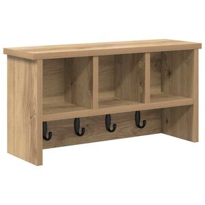 vidaXL &Tau;&omicron;ί&chi;&omicron;&upsilon; &Kappa;&rho;&epsilon;&mu;ά&sigma;&tau;&rho;&alpha; Artisan Oak 50 x 16 x 26 &epsilon;&kappa; &Epsilon;&pi;&epsilon;&xi;&epsilon;&rho;&gamma;&alpha;&sigma;&mu;έ&nu;&omicron; &xi;ύ&lambda;&omicron;