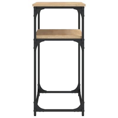 vidaXL Τραπέζι Κονσόλα Sonoma Δρυς 100x35,5x75 εκ. Επεξεργασμένο Ξύλο