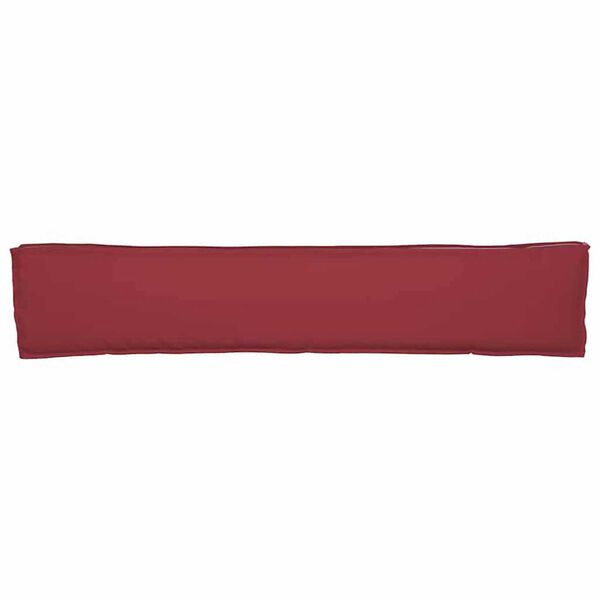 vidaXL Μαξιλάρι παλέτας Μπορντό 200 x 40 x 8 εκ. Ύφασμα Oxford