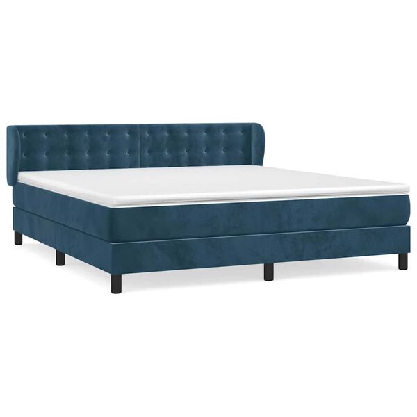 vidaXL &Kappa;&rho;&epsilon;&beta;ά&tau;&iota; Boxspring &mu;&epsilon; &Sigma;&tau;&rho;ώ&mu;&alpha; &Sigma;&kappa;&omicron;ύ&rho;&omicron; &Mu;&pi;&lambda;&epsilon; 180x200 &epsilon;&kappa;. &Beta;&epsilon;&lambda;&omicron;ύ&delta;&iota;&nu;&omicron;