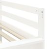 vidaXL Υπερυψωμένο Κρεβάτι με Πύργο Ροζ 90x190 εκ. Μασίφ Ξύλο Πεύκου