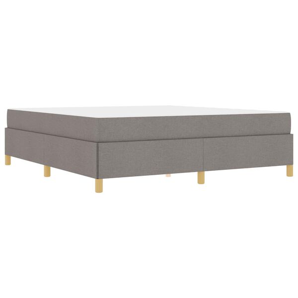 vidaXL &Sigma;&kappa;&epsilon;&lambda;&epsilon;&tau;ό&sigmaf; &Kappa;&rho;&epsilon;&beta;&alpha;&tau;&iota;&omicron;ύ &mu;&epsilon; &sigma;&tau;&rho;ώ&mu;&alpha; Taupe 180 x 200 cm ύ&phi;&alpha;&sigma;&mu;&alpha;