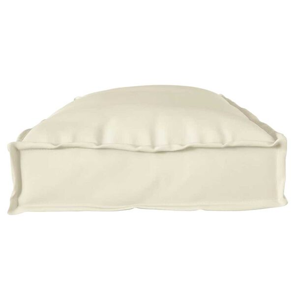 vidaXL Σετ Μαξιλαριών Πάγου 2 pcs Κρεμ 100 x 40 x 8 εκ Ύφασμα Oxford