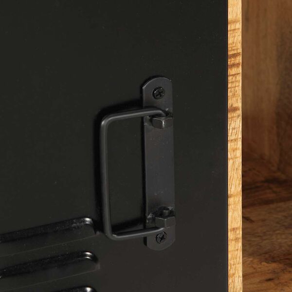 vidaXL Μπουφές 55x35x70 εκ. από Μασίφ Ακατέργαστο Ξύλο Μάνγκο