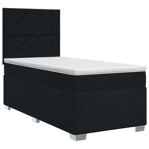vidaXL &Kappa;&rho;&epsilon;&beta;ά&tau;&iota; box spring &mu;&epsilon; &sigma;&tau;&rho;ώ&mu;&alpha; &Mu;&alpha;ύ&rho;&omicron; 80 x 200 cm Ύ&phi;&alpha;&sigma;&mu;&alpha;
