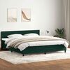 vidaXL &Kappa;&rho;&epsilon;&beta;ά&tau;&iota; Boxspring &mu;&epsilon; &Sigma;&tau;&rho;ώ&mu;&alpha; &Sigma;&kappa;&omicron;ύ&rho;&omicron; &Pi;&rho;ά&sigma;&iota;&nu;&omicron; 180x210&epsilon;&kappa;. &Beta;&epsilon;&lambda;&omicron;ύ&delta;&iota;&nu;&omicron;