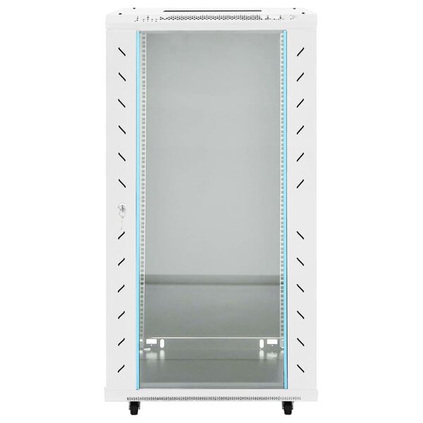 vidaXL Καμπίνα Δικτύου με Περιστ. Πόδια 22U 19" IP20 60x60x120 εκ.
