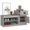 vidaXL Παπουτσοθήκη Γκρι Sonoma 100x42x60 εκ. από Επεξεργασμένο Ξύλο