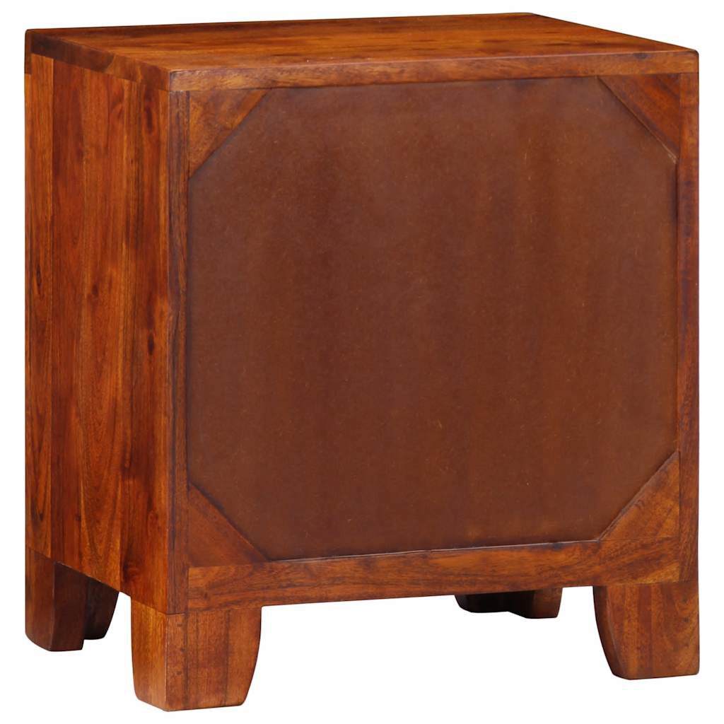 vidaXL Κομοδίνο 40x30x45 cm από μασίφ ξύλο ακακίας
