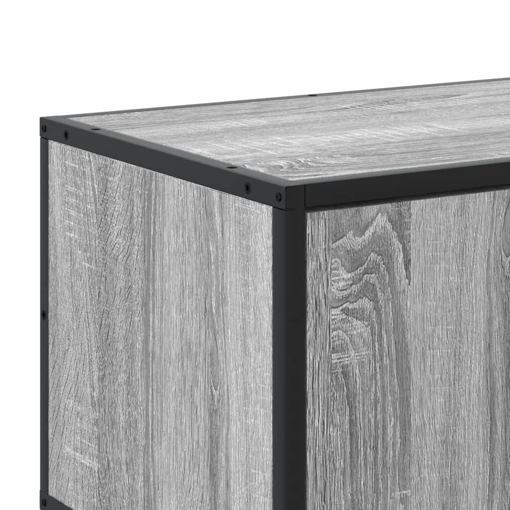 vidaXL Έπιπλο Τηλεόρασης Γκρι Sonoma 100x35x41 εκ. Επεξ. Ξύλο