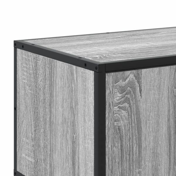 vidaXL Έπιπλο Τηλεόρασης Γκρι Sonoma 100x35x41 εκ. Επεξ. Ξύλο