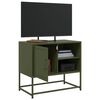 vidaXL Έπιπλο Τηλεόρασης Πράσινο Λαδί 68,5x39x60,5 εκ. από Ατσάλι