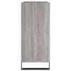 vidaXL Δισκοθήκη Γκρι Sonoma 84,5 x 38 x 89 εκ. από Επεξεργασμένο Ξύλο