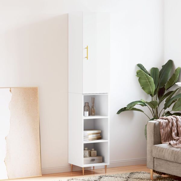 vidaXL &Nu;&tau;&omicron;&upsilon;&lambda;ά&pi;&iota; &Gamma;&upsilon;&alpha;&lambda;. &Lambda;&epsilon;&upsilon;&kappa;ό 34,5 x 34 x 180 &epsilon;&kappa;. &alpha;&pi;ό &Epsilon;&pi;&epsilon;&xi;&epsilon;&rho;&gamma;&alpha;&sigma;&mu;έ&nu;&omicron; &Xi;ύ&lambda;&omicron;