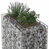 vidaXL &Alpha;&nu;&alpha;&sigma;&eta;&kappa;&omega;&mu;έ&nu;&omicron; &kappa;&rho;&epsilon;&beta;ά&tau;&iota; gabion &Alpha;&sigma;&eta;&mu;ί 90 x 50 x 150 &epsilon;&kappa;