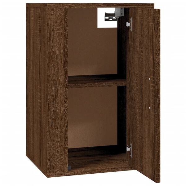 vidaXL Έπιπλο Τηλεόρασης Επιτοίχιο Καφέ Δρυς 40x34,5x60 εκ.