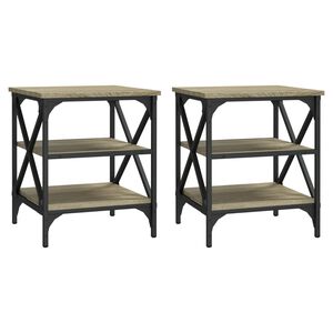 vidaXL &Beta;&omicron;&eta;&theta;&eta;&tau;&iota;&kappa;ά &Tau;&rho;&alpha;&pi;έ&zeta;&iota;&alpha; 2 &tau;&epsilon;&mu;. Sonoma &Delta;&rho;&upsilon;&sigmaf; 40x42x50 &epsilon;&kappa;. &Epsilon;&pi;&epsilon;&xi;. &Xi;ύ&lambda;&omicron;