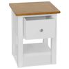vidaXL Κομοδίνα 2 τεμ. 36 x 30 x 47 εκ. από Μασίφ Ξύλο Δρυός