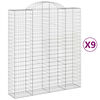 vidaXL &Sigma;&upsilon;&rho;&mu;&alpha;&tau;&omicron;&kappa;&iota;&beta;ώ&tau;&iota;&alpha; &Tau;&omicron;&xi;&omega;&tau;ά 9 &tau;&epsilon;&mu;. 200x50x220/240 &epsilon;&kappa;. &Gamma;&alpha;&lambda;&beta;&alpha;&nu;. &Alpha;&tau;&sigma;ά&lambda;&iota;