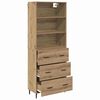 vidaXL Highboard &mu;&epsilon; &sigma;&upsilon;&rho;&tau;ά&rho;&iota; Artisan Oak 69,5 x 34 x 180 &epsilon;&kappa;.