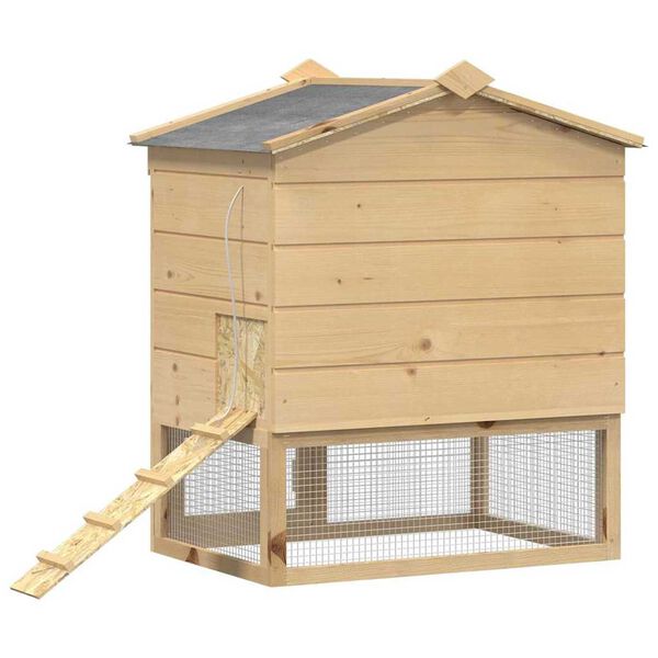vidaXL Κοτέτσι Καφέ 75 x 59 x 60 εκ.