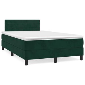 vidaXL &Kappa;&rho;&epsilon;&beta;ά&tau;&iota; Boxspring &mu;&epsilon; &Sigma;&tau;&rho;ώ&mu;&alpha; &Sigma;&kappa;&omicron;ύ&rho;&omicron; &Pi;&rho;ά&sigma;&iota;&nu;&omicron; 120x200&epsilon;&kappa;. &Beta;&epsilon;&lambda;&omicron;ύ&delta;&iota;&nu;&omicron;