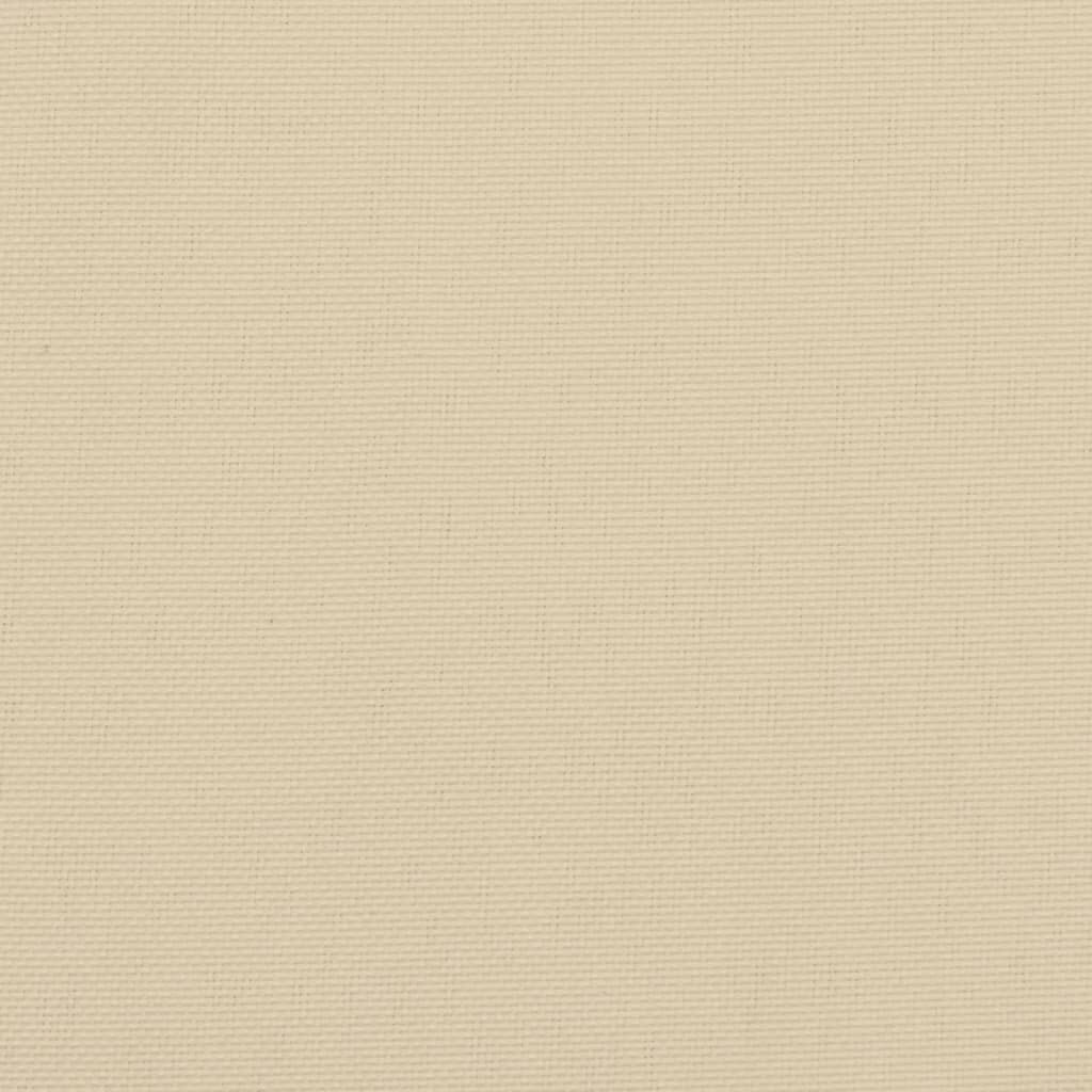 vidaXL Μαξιλάρι Παλέτας Μπεζ 80 x 80 x 12 εκ. Υφασμάτινο
