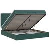 vidaXL &Kappa;&rho;&epsilon;&beta;ά&tau;&iota; Ottoman &mu;&epsilon; &sigma;&tau;&rho;ώ&mu;&alpha; &Sigma;&kappa;&omicron;ύ&rho;&omicron; &Pi;&rho;ά&sigma;&iota;&nu;&omicron; 140 x 200 cm &Beta;&epsilon;&lambda;&omicron;ύ&delta;&omicron;