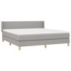 vidaXL &Kappa;&rho;&epsilon;&beta;ά&tau;&iota; Boxspring &mu;&epsilon; &Sigma;&tau;&rho;ώ&mu;&alpha; &Alpha;&nu;. &Pi;&rho;ά&sigma;&iota;&nu;&omicron; 160x200&epsilon;&kappa; &Upsilon;&phi;&alpha;&sigma;&mu;ά&tau;&iota;&nu;&omicron;