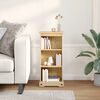 vidaXL Βιβλιοθήκη Corona 46x29x100 εκ. από Μασίφ Ξύλο Πεύκου