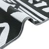 vidaXL Χαλί εξωτερικού χώρου ARAKIL Μαύρο 160x230 cm PP