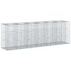 vidaXL &Alpha;&nu;&alpha;&sigma;&eta;&kappa;&omega;&mu;έ&nu;&omicron; &kappa;&rho;&epsilon;&beta;ά&tau;&iota; gabion 2 &tau;&mu;&chi;. 250 x 50 x 80 &epsilon;&kappa; &Alpha;&sigma;&eta;&mu;ί