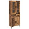 vidaXL Highboard 2 &tau;&mu;&chi;. &Pi;&alpha;&lambda;&iota;ό &xi;ύ&lambda;&omicron; 69,5 x 34 x 180 &epsilon;&kappa;.