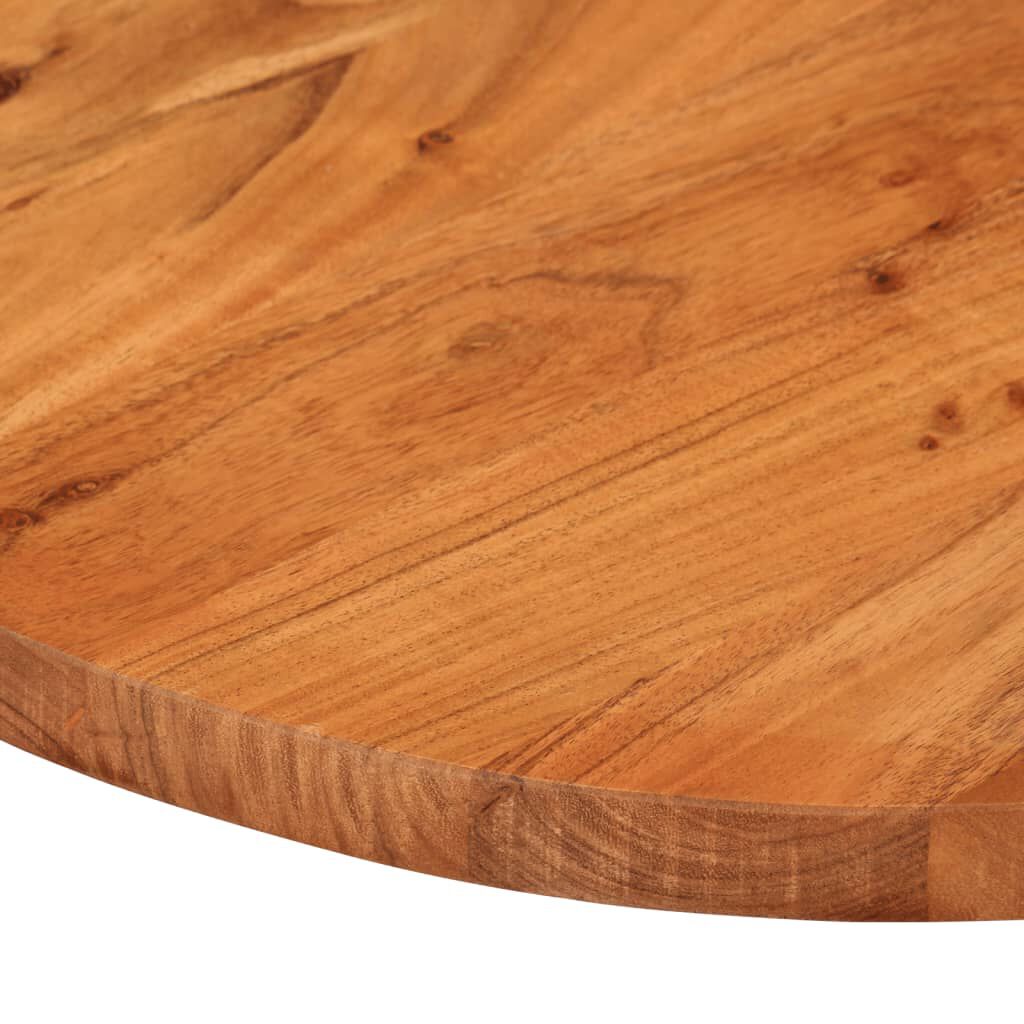 vidaXL Επιφάνεια Τραπεζιού Οβάλ 100x40x3,8 εκ. Μασίφ Ξύλο Ακακίας