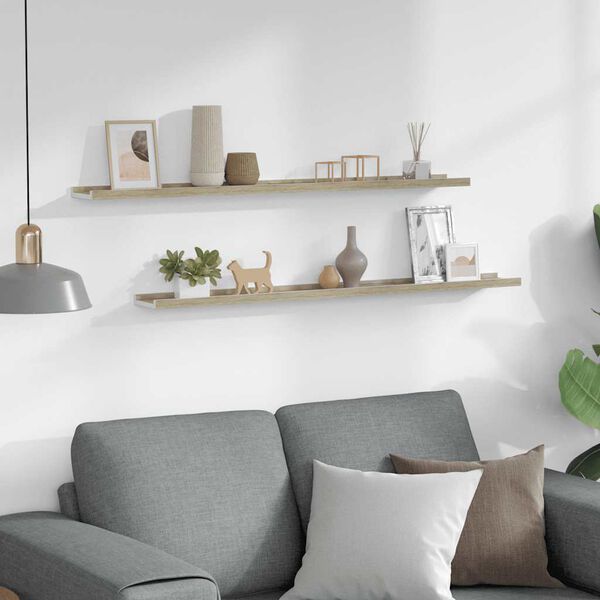 vidaXL &Rho;ά&phi;&iota;&alpha; &Tau;&omicron;ί&chi;&omicron;&upsilon; 2 &tau;&epsilon;&mu;. &Lambda;&epsilon;&upsilon;&kappa;ό &kappa;&alpha;&iota; Sonoma &Delta;&rho;&upsilon;&sigmaf; 100 x 9 x 3 &epsilon;&kappa;.