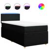 vidaXL &Kappa;&rho;&epsilon;&beta;ά&tau;&iota; Boxspring &mu;&epsilon; &Sigma;&tau;&rho;ώ&mu;&alpha; &Mu;&alpha;ύ&rho;&omicron; 90x190 &epsilon;&kappa;.&Upsilon;&phi;&alpha;&sigma;&mu;ά&tau;&iota;&nu;&omicron;