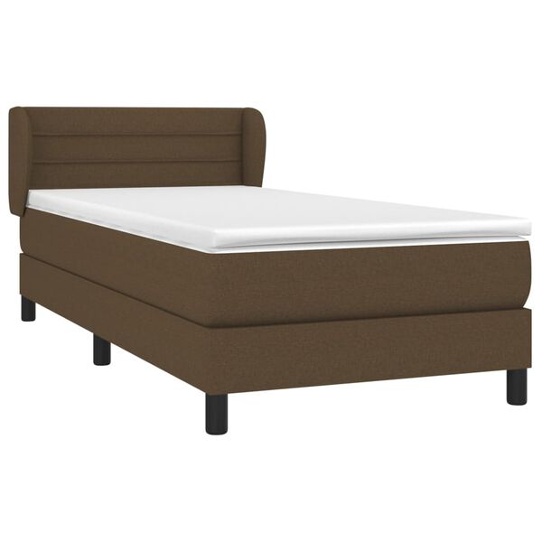 vidaXL &Kappa;&rho;&epsilon;&beta;ά&tau;&iota; Boxspring &mu;&epsilon; &Sigma;&tau;&rho;ώ&mu;&alpha; &Sigma;&kappa;&omicron;ύ&rho;&omicron; &Kappa;&alpha;&phi;έ 80x200 &epsilon;&kappa;. &Upsilon;&phi;&alpha;&sigma;&mu;ά&tau;&iota;&nu;&omicron;