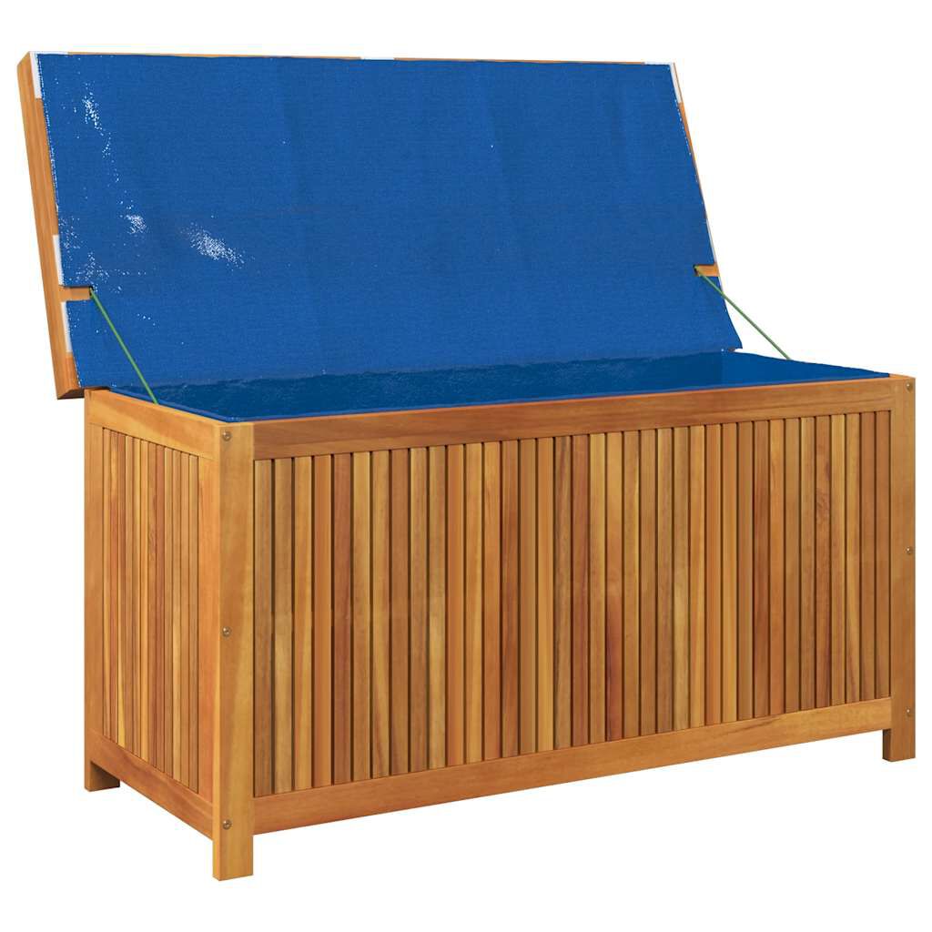 vidaXL Κουτί Μαξιλαριών Εξ. Χώρου 113x50x60,5 εκ. Μασίφ Ξύλο Ακακίας
