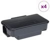 vidaXL &Pi;&omicron;&nu;&tau;&iota;&kappa;&omicron;&pi;&alpha;&gamma;ί&delta;&epsilon;&sigmaf; 4 &tau;&epsilon;&mu;. &Mu;&alpha;ύ&rho;&epsilon;&sigmaf; 22x12,5x7,5 &epsilon;&kappa;.