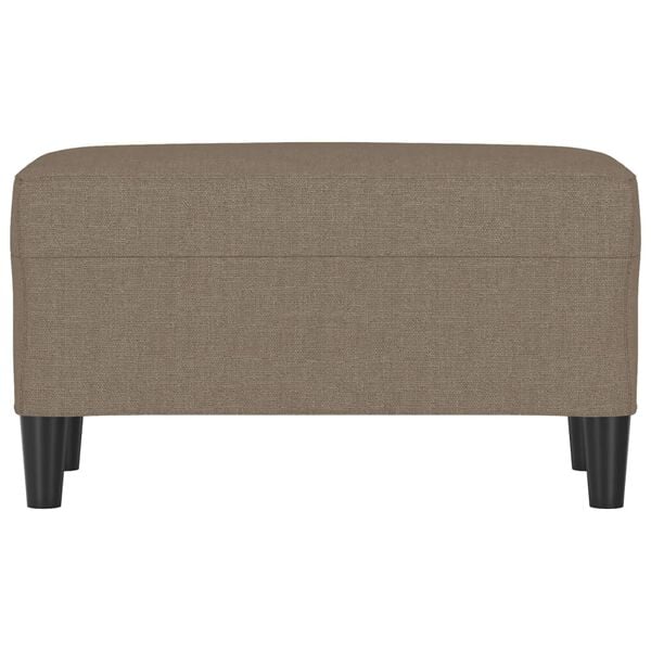 vidaXL Πάγκος Taupe 70 x 35 x 41 εκ. Υφασμάτινος