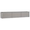 vidaXL Ζαρντινιέρα Σκουριασμένο 240x40x45 εκ. Ατσάλι Σκληρυθέν Αέρα