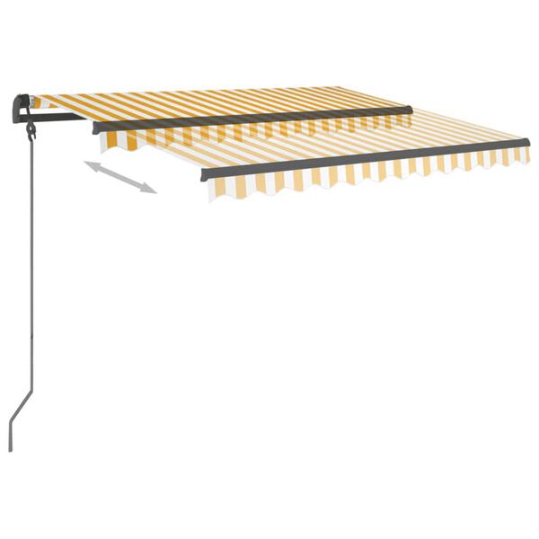 vidaXL &Tau;έ&nu;&tau;&alpha; &Sigma;&upsilon;&rho;ό&mu;&epsilon;&nu;&eta; &Chi;&epsilon;&iota;&rho;&omicron;&kappa;ί&nu;&eta;&tau;&eta; &mu;&epsilon; &Pi;&alpha;&sigma;&sigma;ά&lambda;&omicron;&upsilon;&sigmaf; &Kappa;ί&tau;&rho;&iota;&nu;&omicron;/&Lambda;&epsilon;&upsilon;&kappa;ό 3 x 2,5&mu;.